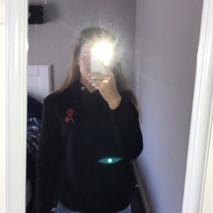 “People are poison” rose hoodie